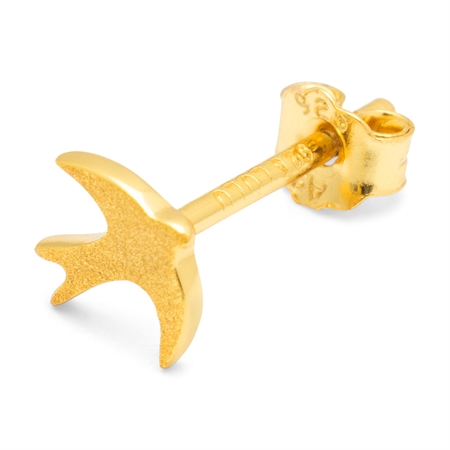 Lulu Copenhagen Swallow earring 1 pcs Guld